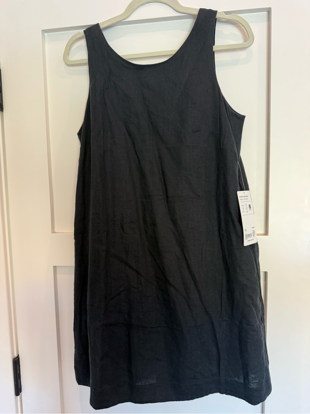 Athleta Black Sleeveless Tank Dress Shift